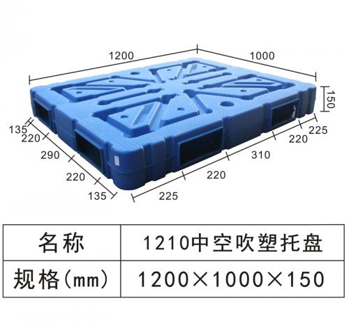 1210Hollow blow molding tray
